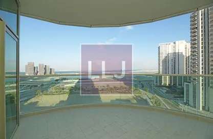Terrace image for: Apartment - 1 Bedroom - 3 Bathrooms for sale in Beach Towers - Shams Abu Dhabi - Al Reem Island - Abu Dhabi, Image 1
