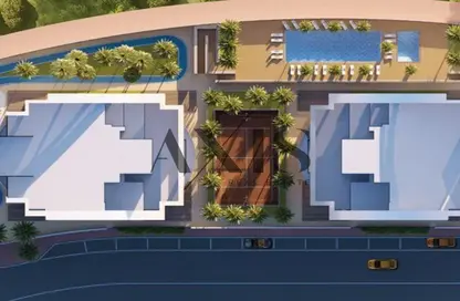 صورة لـ مخطط ثلاثي الأبعاد شقة - 2 غرف نوم - 3 حمامات للبيع في ريد سكوار تاور - مثلث قرية الجميرا - دبي ، صورة رقم 1