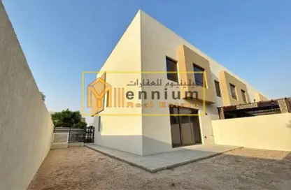 Outdoor Building image for: Townhouse - 3 Bedrooms - 4 Bathrooms for sale in Nasma Residences - Aljada - Sharjah, Image 1