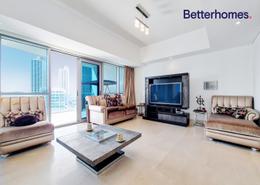 Living Room image for: Apartment - 2 bedrooms - 3 bathrooms for rent in The Jewel Tower A - The Jewels - Dubai Marina - Dubai, Image 1