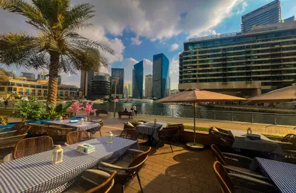Shop - Studio - 2 Bathrooms for rent in Bay Central 3 - Dubai Marina - Dubai