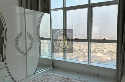 شقة - 2 غرف نوم - 2 حمامات للايجار في برج الواحة - الراشدية 1 - الراشدية - عجمان