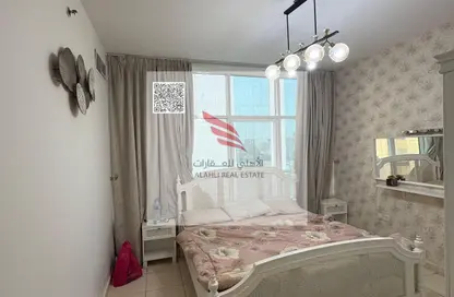 Apartment - 1 Bedroom - 2 Bathrooms for rent in Orient Tower 2 - Orient Towers - Al Bustan - Ajman
