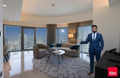 Apartment - 2 Bedrooms - 2 Bathrooms for rent in Address Harbour Point Tower 2 - Address Harbour Point - Dubai Creek Harbour (The Lagoons) - Dubai
