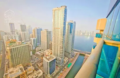 شقة - 3 غرف نوم - 4 حمامات للايجار في برج النخلة 3 - أبراج النخلة - المجاز - الشارقة شقة - 3 غرف نوم - 4 حمامات للايجار في برج النخلة 3 - أبراج النخلة - المجاز - الشارقة