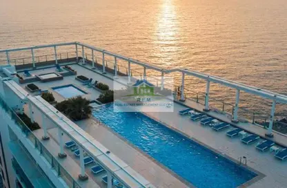 شقة - 1 حمام للايجار في باسيفيك بورا بورا - باسيفيك - جزيرة المرجان - رأس الخيمة