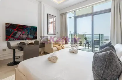 Apartment - Studio - 1 Bathroom for rent in Farhad Azizi Residence - Al Jaddaf - Dubai Apartment - Studio - 1 Bathroom for rent in Farhad Azizi Residence - Al Jaddaf - Dubai