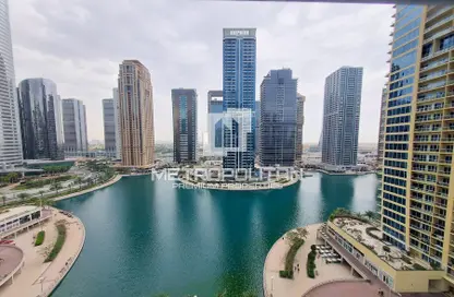 شقة - 1 حمام للبيع في برج الرياح 1 - بحيرة الماس غرب - أبراج بحيرة الجميرا - دبي