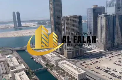 شقة - غرفة نوم - 2 حمامات للايجار في برج النخلة 3 - أبراج النخلة - المجاز - الشارقة