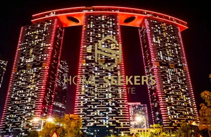 Apartment - 1 Bedroom - 2 Bathrooms for rent in The Gate Tower 1 - Shams Abu Dhabi - Al Reem Island - Abu Dhabi