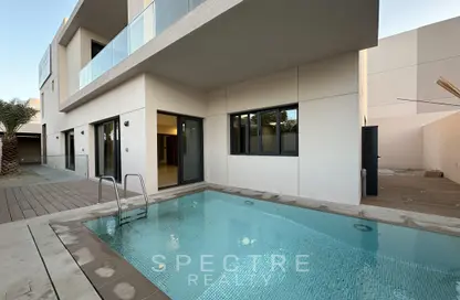Pool image for: Villa - 4 Bedrooms - 6 Bathrooms for rent in Al Garhoud - Dubai, Image 1