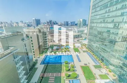 Apartment - 1 Bedroom - 2 Bathrooms for rent in RAK Tower - Marina Square - Al Reem Island - Abu Dhabi