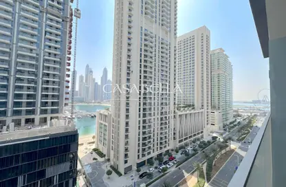 Apartment - 1 Bedroom - 1 Bathroom for sale in Beach Isle Tower 2 - Beach Isle - EMAAR Beachfront - Dubai Harbour - Dubai