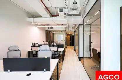 Office Space - Studio - 1 Bathroom for rent in The Binary Tower - Business Bay - Dubai