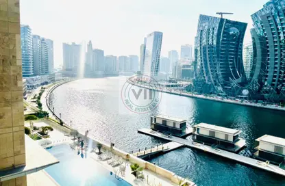 Apartment - 1 Bedroom - 2 Bathrooms for rent in Binghatti Canal - Business Bay - Dubai