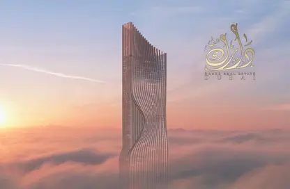 شقة - غرفة نوم - 2 حمامات للبيع في برج سكاي 1 - برج السماء  2 - الخليج التجاري - دبي