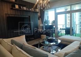 Living Room image for: Apartment - 3 bedrooms - 3 bathrooms for sale in Marina Terrace - Dubai Marina - Dubai, Image 1