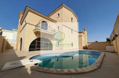 Pool image for: Villa - 6 Bedrooms for rent in Binal Jesrain - Between Two Bridges - Abu Dhabi, Image 1