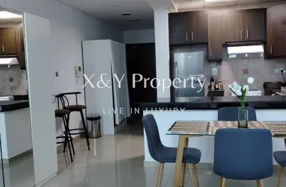 Apartment - Studio - 1 Bathroom for rent in Hydra Avenue Towers - City Of Lights - Al Reem Island - Abu Dhabi