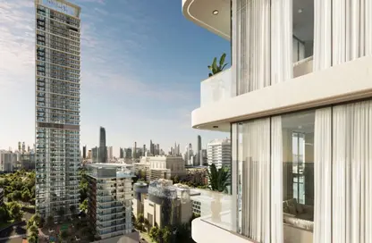 شقة - غرفة نوم - 2 حمامات للبيع في سكاي هيلز ريزيدنسز 3 - قرية الجميرا سركل - دبي