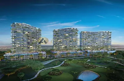 Outdoor Building image for: Apartment - 1 Bedroom - 2 Bathrooms for sale in Golf Greens - DAMAC Hills - Dubai, Image 1