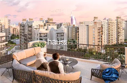 Terrace image for: Apartment - 3 Bedrooms - 4 Bathrooms for sale in Al Jazi - Madinat Jumeirah Living - Umm Suqeim - Dubai, Image 1