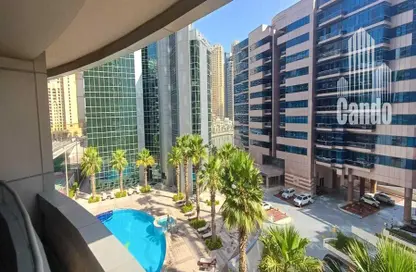 Apartment - 1 Bedroom - 1 Bathroom for rent in The Waves Tower A - The Waves - Dubai Marina - Dubai