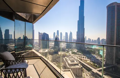 Apartment - 3 Bedrooms - 3 Bathrooms for rent in The Address Sky View Tower 2 - The Address Sky View Towers - Downtown Dubai - Dubai
