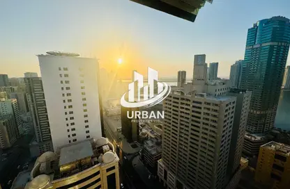 Apartment - 1 Bedroom - 2 Bathrooms for rent in New Al Taawun Road - Al Taawun - Sharjah