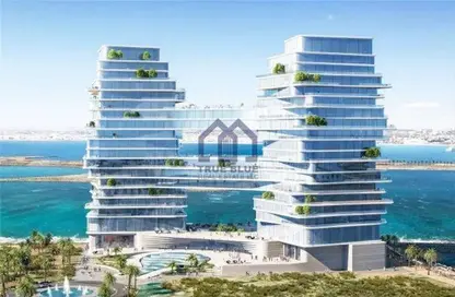 Outdoor Building image for: Apartment - 3 Bedrooms - 3 Bathrooms for sale in Oceano - Al Marjan Island - Ras Al Khaimah, Image 1