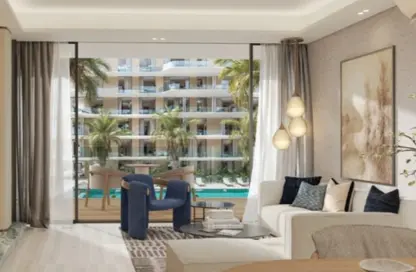 Apartment - 1 Bedroom - 2 Bathrooms for sale in Blue Beach Residence - Ajmal Makan City - Sharjah Waterfront City - Sharjah