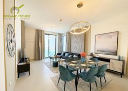 Living / Dining Room image for: Studio - 1 bathroom for sale in Blue Bay - Al Nujoom Islands - Sharjah, Image 1