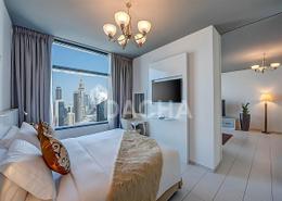 صورةغرفة- غرفة النوم لـ: شقة - 1 غرفة نوم - 2 حمامات للكراء في برج إندكس - مركز دبي المالي العالمي - دبي, صورة 1