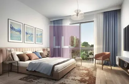 Room / Bedroom image for: Villa - 5 Bedrooms - 6 Bathrooms for sale in Noya Luma - Noya - Yas Island - Abu Dhabi, Image 1