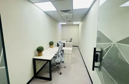 Office Space - Studio - 2 Bathrooms for rent in The Prime Tower - Business Bay - Dubai