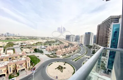 Balcony image for: Apartment - 1 Bedroom - 2 Bathrooms for sale in Cricket Tower - Dubai Sports City - Dubai, Image 1