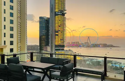 Balcony image for: Penthouse - 5 Bedrooms - 6 Bathrooms for rent in Murjan 3 - Murjan - Jumeirah Beach Residence - Dubai, Image 1