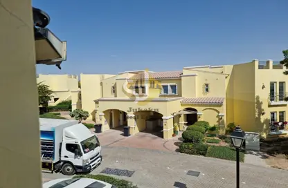 Outdoor Building image for: Townhouse - 3 Bedrooms - 3 Bathrooms for rent in Al Reem 1 - Al Reem - Arabian Ranches - Dubai, Image 1
