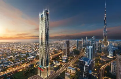 Apartment - Studio - 1 Bathroom for sale in Bayz 102 - Business Bay - Dubai