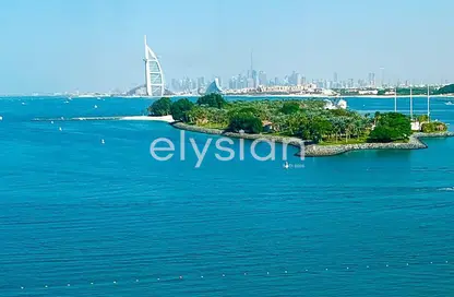 Apartment - 1 Bedroom - 2 Bathrooms for rent in Al Hatimi - Shoreline Apartments - Palm Jumeirah - Dubai