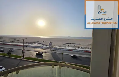 Apartment - 1 Bedroom - 1 Bathroom for rent in Ajman Corniche Residences - Ajman Corniche Road - Ajman