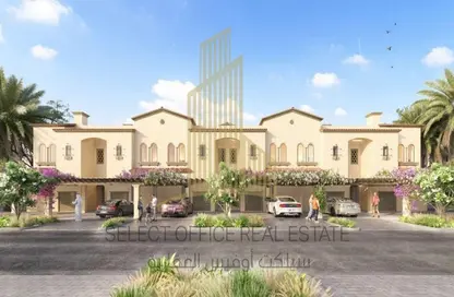 Outdoor House image for: Townhouse - 5 Bedrooms - 6 Bathrooms for sale in Bloom Living - Zayed City (Khalifa City C) - Khalifa City - Abu Dhabi, Image 1