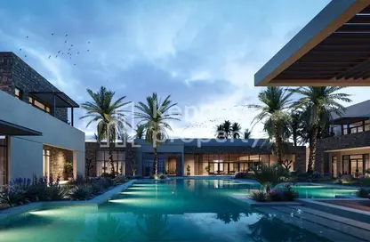 Pool image for: Villa - 5 Bedrooms for sale in Al Jurf Gardens - AlJurf - Ghantoot - Abu Dhabi, Image 1