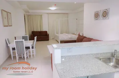 Apartment - Studio - 1 Bathroom for rent in Al Khail Heights - Al Quoz - Dubai