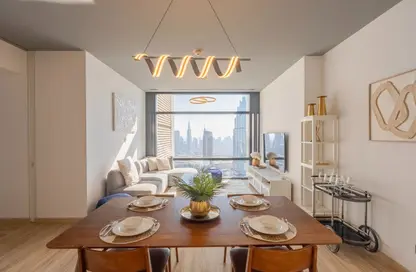 Apartment - 1 Bedroom - 2 Bathrooms for rent in Index Tower - DIFC - Dubai