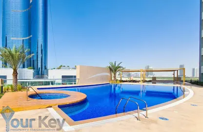 Apartment - 1 Bedroom - 2 Bathrooms for rent in Marina Rise Tower - Al Reem Island - Abu Dhabi