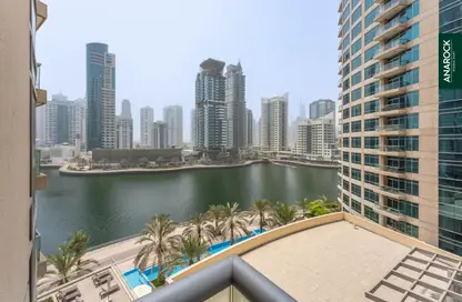 Apartment - 1 Bedroom - 2 Bathrooms for rent in Bonaire Tower - Park Island - Dubai Marina - Dubai