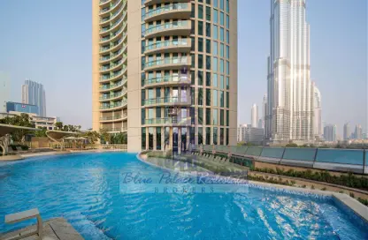 Pool image for: Apartment - 1 Bedroom - 1 Bathroom for sale in Burj Views A - Burj Views - Downtown Dubai - Dubai, Image 1