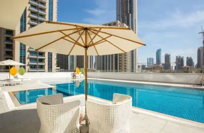 Apartment - 2 Bedrooms - 3 Bathrooms for sale in Bahwan Tower Downtown - Downtown Dubai - Dubai