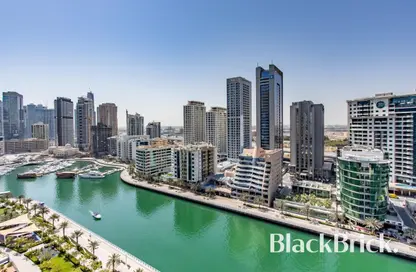 Apartment - 1 Bedroom - 2 Bathrooms for rent in Dorra Bay - Dubai Marina - Dubai